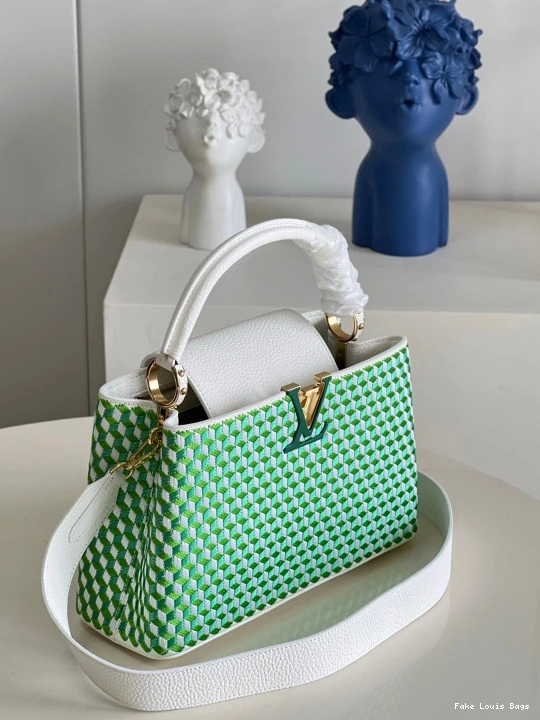 Rep ladies MM VUITTON CAPUCINES LOUIS 0810